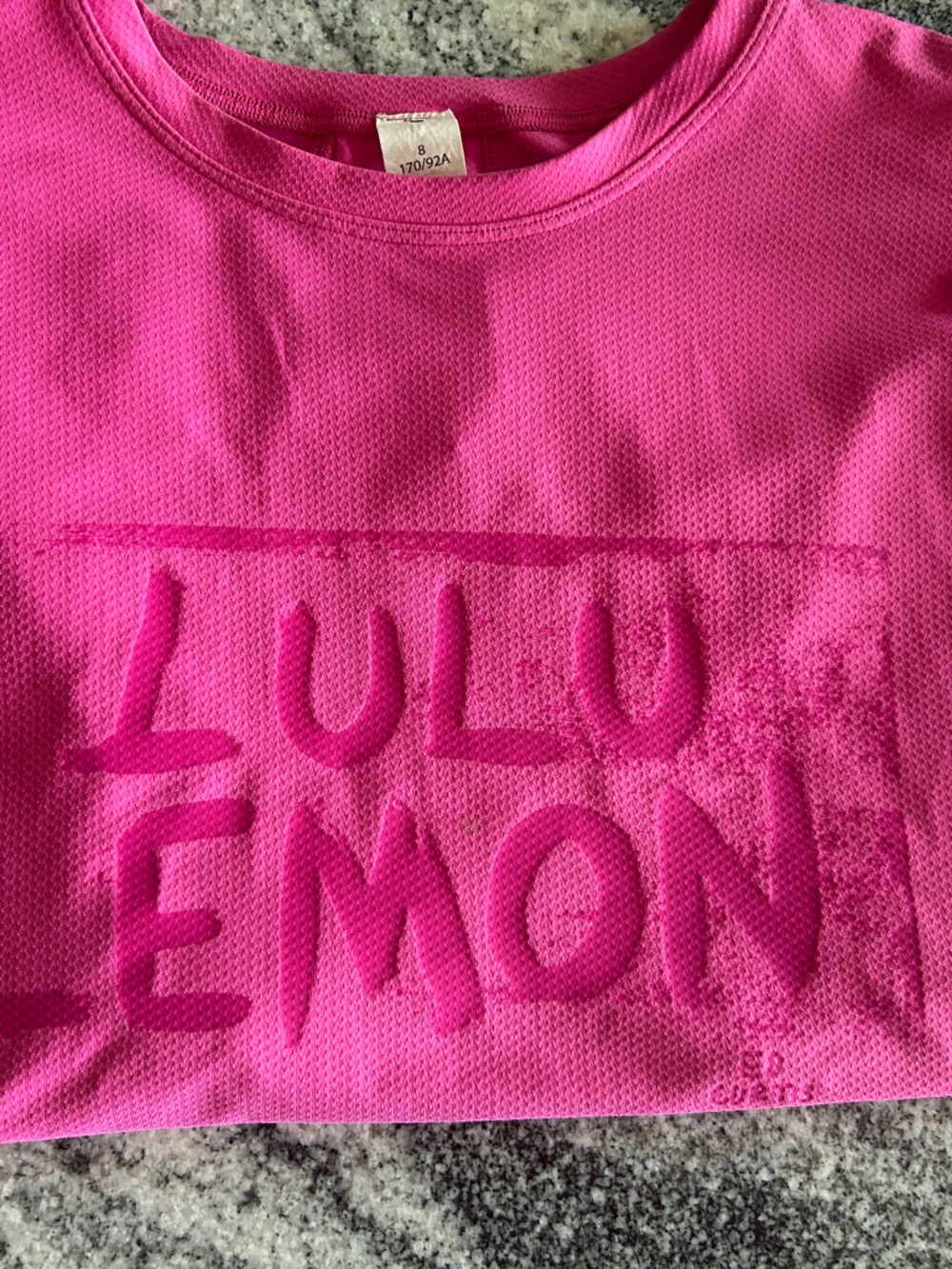 lululemon athletica Vibrant Hot Pink Short Sleeve Tee - Picture 4 of 4